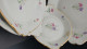 Delcampe - ALUMINITE FRUGIER Lot 4x Plats Porcelaine Limoges France Thème Floral 1940  #230704 - Limoges (FRA)