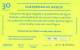 Brazil:Brasil:Used Phonecard, Telefonica, 30 Units, Fish, Scatophagus Argus, 2000 - Poissons