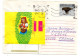 Lettonie --1997--LIEPAJA  Pour VEDENE-84 (France).enveloppe Illustrée..... Timbre Rapace  ..cachet - Latvia