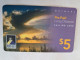 BERMUDA  $5 ,-  BERMUDA  NORTHROCK    SUNSET     6/2002    PREPAID CARD  Fine USED  **  14791** - Bermuda