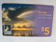 BERMUDA  $5 ,-  BERMUDA  NORTHROCK    SUNSET     6/2002    PREPAID CARD  Fine USED  **  14791** - Bermude