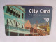 BERMUDA  $10,-  LOGIC   BERMUDA    CITY CARD / DIFFERENT BACKSIDE LOGO/ LONG   /    PREPAID CARD  Fine USED  **14797** - Bermude