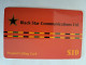 BERMUDA  $10,-  BERMUDA    LOGIC   BLACK STAR  / 8/2001       PREPAID CARD  Fine USED  **14806** - Bermudas