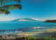 Wailea, Maui, Hawaii, Kona Coast Beach Shore Scene, Lanai(?) In Distance C2000s Vintage Postcard - Maui