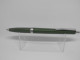 Vintage Green GENTLEMAN Made In Italy Ballpoint Pen #0752 - Lapiceros