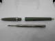 Delcampe - Vintage Green GENTLEMAN Made In Italy Ballpoint Pen #0752 - Schreibgerät