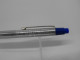 Vintage Ballpoint Pen Markant K700 Blue And Chromed Plastic Germany #0778 - Schreibgerät