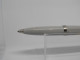 Vintage Ballpoint Pen Grey Plastic Chrome Metal Trim 70's #0792 - Lapiceros