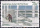 AUSTRALIAN ANTARCTIC TERRITORY (AAT) 1987 QEII 75c Multicoloured, Scenes-Coastline SG74 Used - Used Stamps