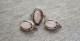 Vintage Jewelry Set With Rose Quartz - Pendants