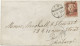 GB „159 / GLASGOW“ Scottish Duplex (6 THIN Bars Same Length, Time Code „1 W“, Datepart 19mm) On Superb Cover W. QV 1d - Lettres & Documents