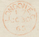 GB „159 / GLASGOW“ Scottish Duplex (6 THIN Bars With Same Length,  Time Code „8 L“, Datepart 18mm) On Superb Cover With - Brieven En Documenten