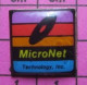 319 Pin's Pins : Rare Et Belle Qualité : INFORMATIQUE / CD OU DVD MICRONET TECHNOLOGY INC. - Informatique