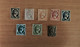 Serie 6 Al 11,tres Sellos Del 11,sin Dentar Completa. - Unused Stamps