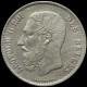 LaZooRo: Belgium 5 Francs 1871 XF / UNC - Silver - 5 Frank