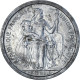 Monnaie, Polynésie Française, 2 Francs, 1949, TTB, Aluminium, KM:3 - Andere - Oceanië