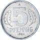 Monnaie, République Démocratique Allemande, 5 Pfennig, 1983, Berlin, TTB - 5 Pfennig