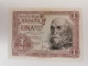 Billet Espagne, UNA Peseta 1953 - 1-2 Pesetas