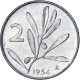 Monnaie, Italie, 2 Lire, 1954, Rome, TTB+, Aluminium, KM:91 - 2 Lire