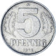 Monnaie, République Démocratique Allemande, 5 Pfennig, 1972, Berlin, TTB - 50 Pfennig