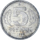 Monnaie, République Démocratique Allemande, 5 Pfennig, 1980, Berlin, TTB - 5 Pfennig
