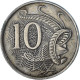 Monnaie, Australie, Elizabeth II, 10 Cents, 1975, Melbourne, TTB, Cupro-nickel - Victoria