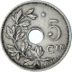 Monnaie, Belgique, 5 Centimes, 1930, TTB, Nickel-Cuivre, KM:94 - 5 Centimes