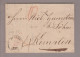 CH Heimat ZH Zürich Auslage 1825-02-28 Nach Kempten Interessante Taxierung - ...-1845 Prefilatelia