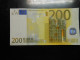 200 Euro-Schein X ( R008) AUnc. Draghi - 200 Euro