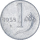 Monnaie, Italie, Lira, 1955, Rome, TTB, Aluminium, KM:91 - 1 Lire