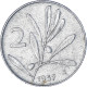 Monnaie, Italie, 2 Lire, 1957, Rome, TTB, Aluminium, KM:94 - 2 Liras