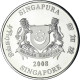 Monnaie, Singapour, 5 Dollars, 2008, Singapore Mint, Changi Airport Terminal 3 - Singapour