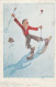 CPA Sport D'Hiver Ski Skieur "Les Angoisses Du Doute" Illustrateur SAMIVEL (2 Scans) - Samivel