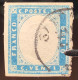 Sardegna Sa.15f = 325€ 1855 20c Celeste SUPERB Used, Signed Chiavarello & Nussbaum (Italy Sardaigne Sardinia - Sardinië