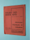 Palais Des BEAUX-ARTS Matinées Classiqueq Et Littéraires > Dir CHARLES MAHIEU " Programme 1940/41 ( Voir / Zie SCANS ) ! - Programme