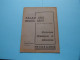 Palais Des BEAUX-ARTS Matinées Classiques Et Littéraires > Dir CHARLES MAHIEU " Programme 1940/41 ( Voir / Zie SCANS ) ! - Programs