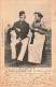 MILITARIA - Soldat Et Sa Payse - Carte Postale Ancienne - Personnages