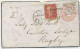 GB „131 / EDINBURGH“ Scottish Duplex Postmark (between 3 Thin Bars, Same Lenght, 131 Between Stars) On  Fine Rare QV 1 D - Covers & Documents