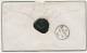 GB „131 / EDINBURGH“ Scottish Duplex Postmark (between 3 Thin Bars, Same Lenght, 131 Between Stars) On  Fine Rare QV 1 D - Brieven En Documenten