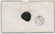 GB „131 / EDINBURGH“ Scottish Duplex Postmark (between 3 Thin Bars, Same Lenght, 131 Between Stars) On  Fine Rare QV 1 D - Briefe U. Dokumente