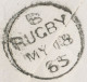 GB „131 / EDINBURGH“ Scottish Duplex Postmark (between 3 Thin Bars, Same Lenght, 131 Between Stars) On  Fine Rare QV 1 D - Storia Postale