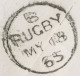GB „131 / EDINBURGH“ Scottish Duplex Postmark (between 3 Thin Bars, Same Lenght, 131 Between Stars) On  Fine Rare QV 1 D - Covers & Documents