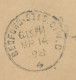 GB 1898, Large ON HER MAJESTY’S SERVICE Cover (folded Vertically In The Middle, Two Tears Above „TY’S SER“, Backside - Covers & Documents