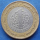 TURKEY - 1 Lira 2009 KM# 1244 Monetary Reform (2009) - Edelweiss Coins - Turquie