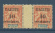 TAHITI N° 32 Type L Et Ll Se Tenant NEUF **  SANS CHARNIERE  / Hingeless / MNH - Unused Stamps
