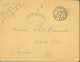 Guerre 14 Lettre FM Franchise Militaire CAD Salins D'Hyères Var 28 11 17 Cachet école De Télémétrie Salins D'Hyères - Guerre De 1914-18