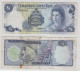 Cayman Island 1974 One Dollar Usato ( Retro Macchiato) - Isole Caiman