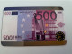 GREAT BRITAIN   20 UNITS   / EURO COINS/ BILJET 500 EURO    (date 09/98)  PREPAID CARD / Used      **14827** - Collections