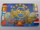 GREAT BRITAIN   20 UNITS   / EURO COINS/ EUROPE /FRONT / PHONECARD   (date 01/  00 )  PREPAID CARD / MINT      **14830** - Collections