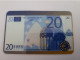 GREAT BRITAIN   20 UNITS   / EURO COINS/ BILJET 20  EURO    (date NOVEMBER 1998)  PREPAID CARD / MINT      **14832** - Verzamelingen